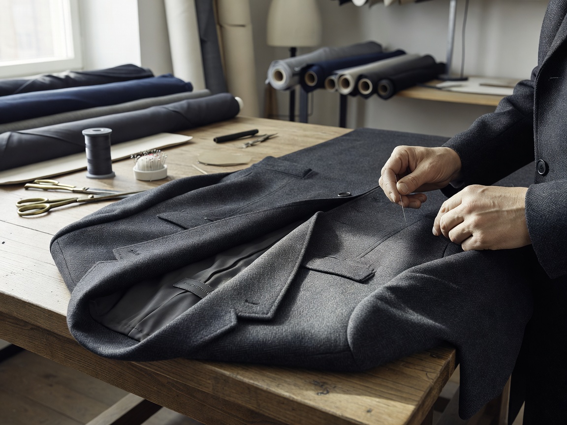 FRENN Helsinki tailored wool overcoat craftsmanship